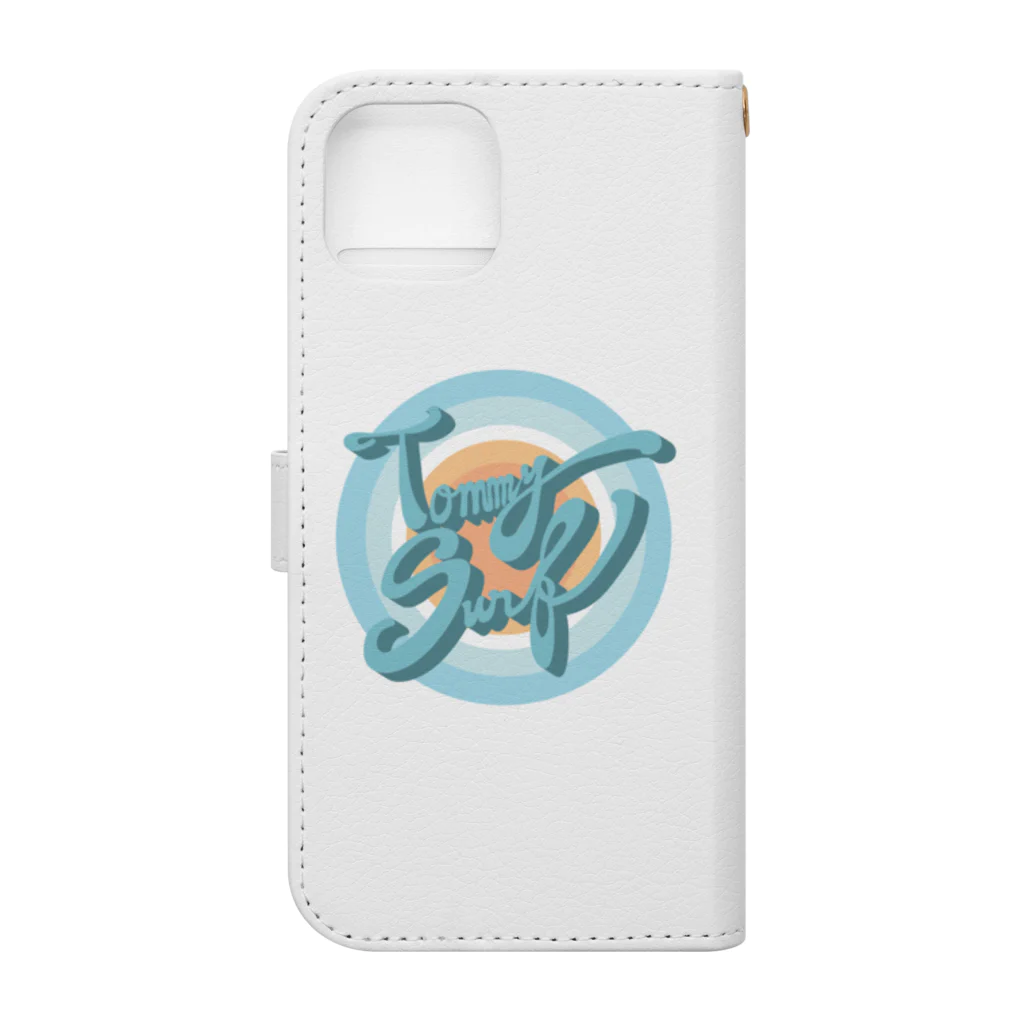 TommoolのTOMMY SURF Book-Style Smartphone Case :back