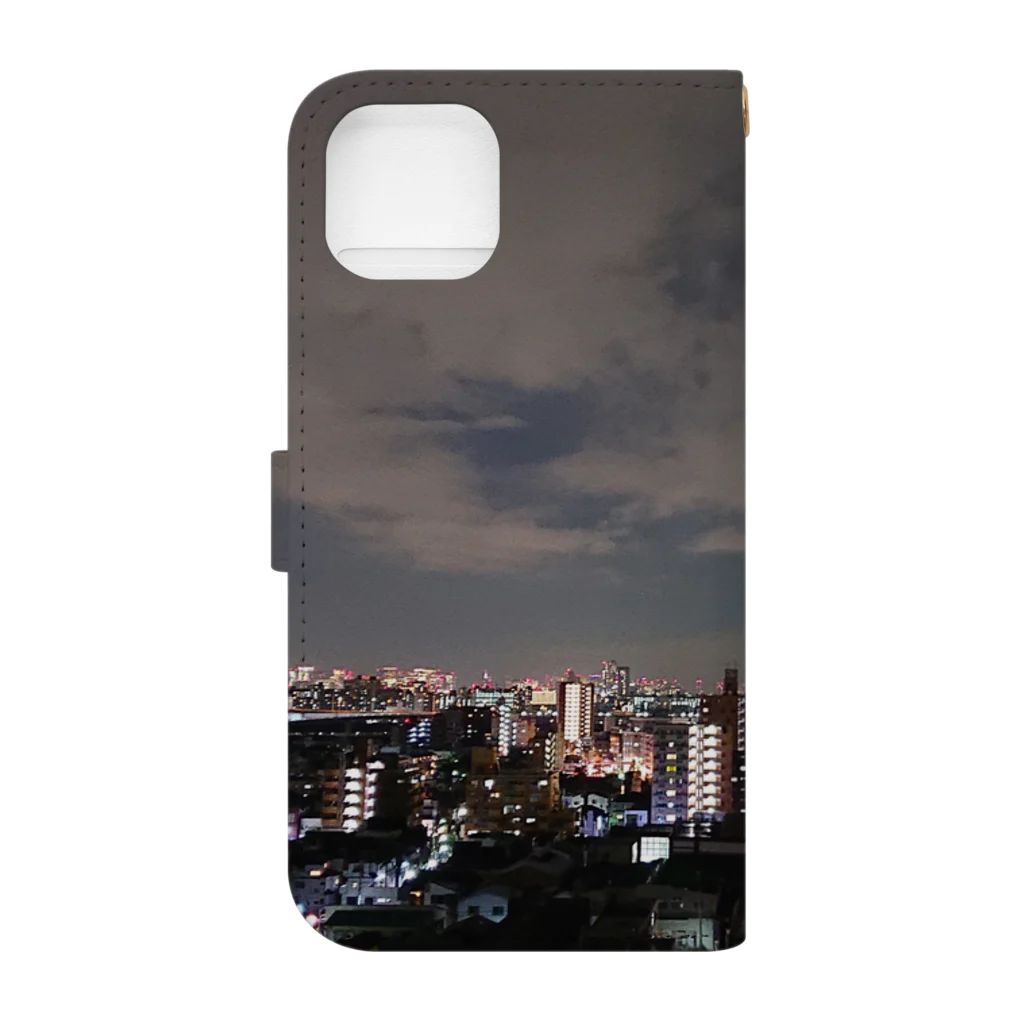 あやの夜景 Book-Style Smartphone Case :back