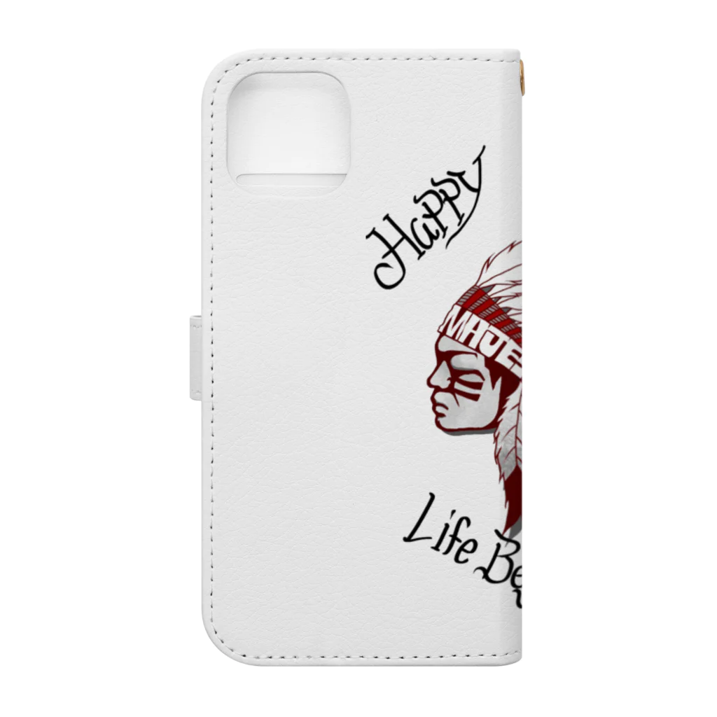 La Luceの60th Anniversary Book-Style Smartphone Case :back