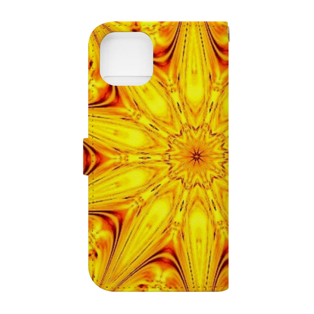 Anna’s galleryのSunflower Book-Style Smartphone Case :back