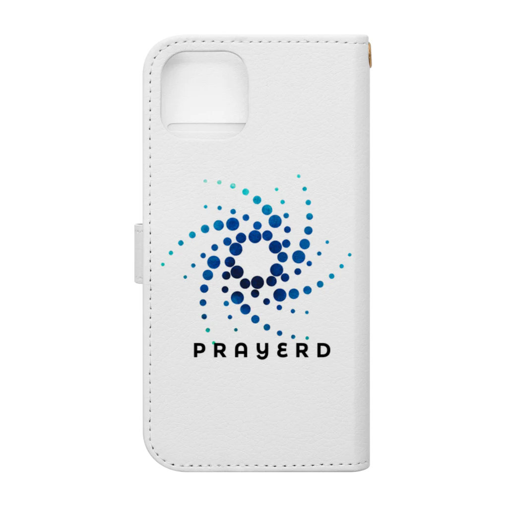 PrayerdのPRAYERDオリジナルグッズ 手帳型スマホケースの裏面