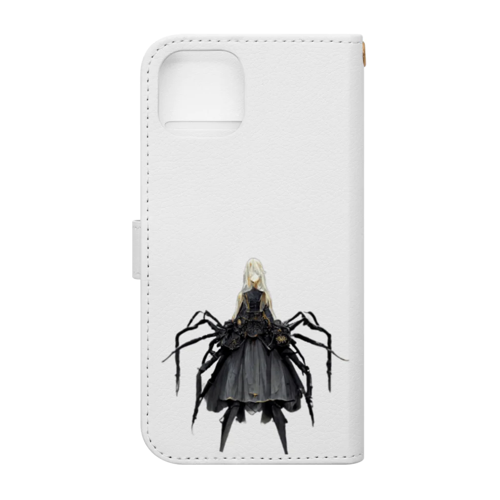 Valkyrie Arsenal（doll・かわいいアイテム)のFantasy:05 Arachne(アラクネA) 手帳型スマホケースの裏面