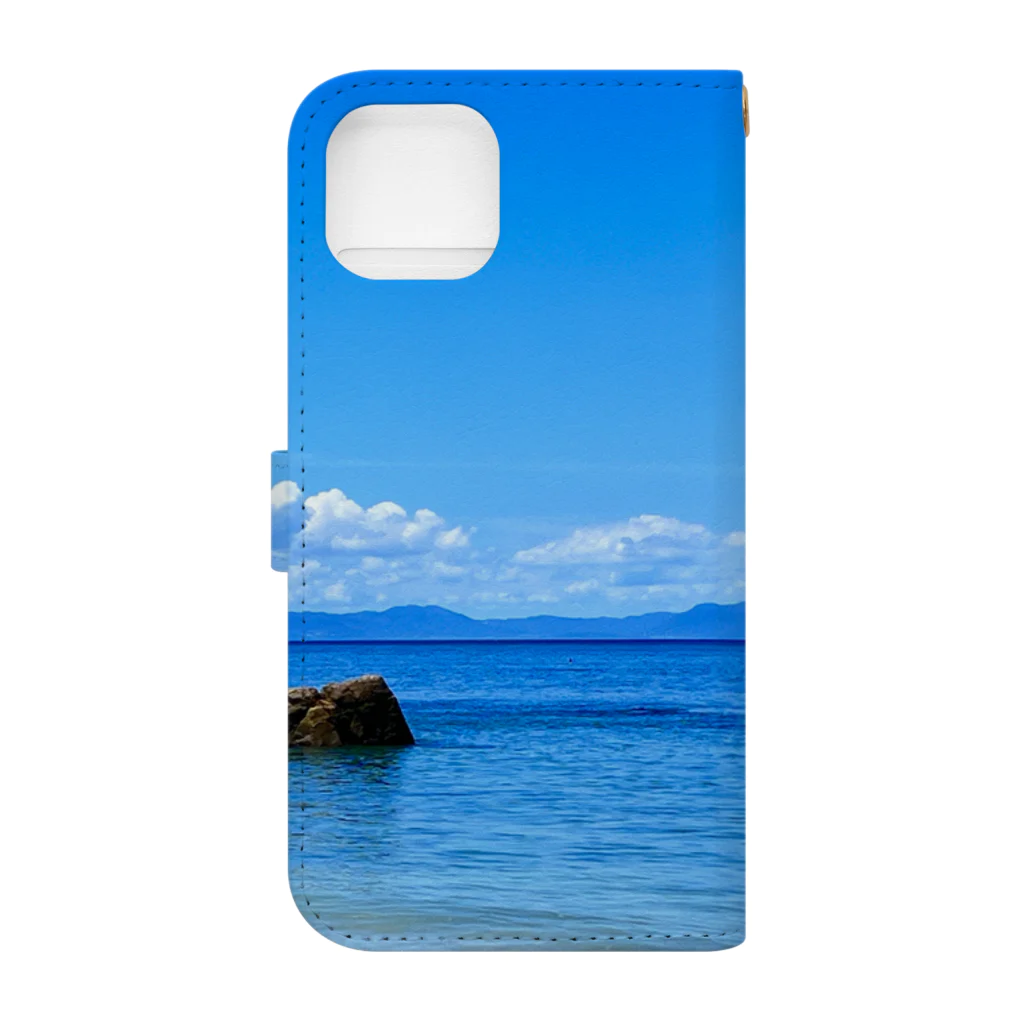 Ryokokokoko！の天草の海 Book-Style Smartphone Case :back