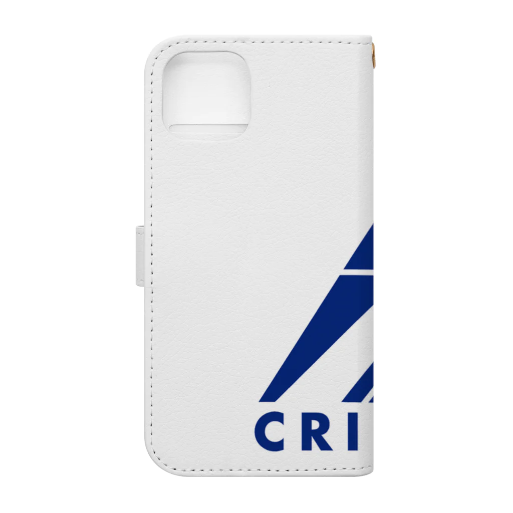 クリケットおじさんの店[Kenny's Shop]のクリケット ピクトグラム Book-Style Smartphone Case :back