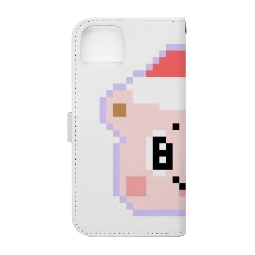 あくあのパンナコッタちゃん Book-Style Smartphone Case :back