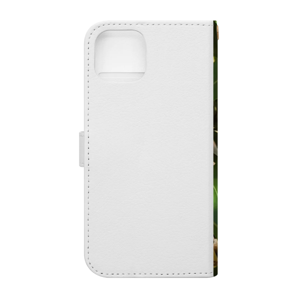 ♪mamashiro♪のリョク君 Book-Style Smartphone Case :back