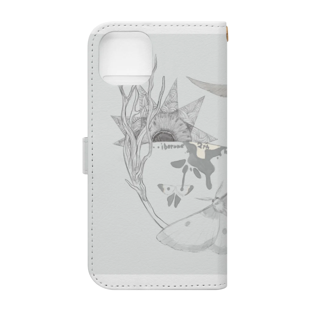 イベルネ・ハベル❄️MtG・イラストレーター系Vtuberのイベルネ2周年記念 Book-Style Smartphone Case :back