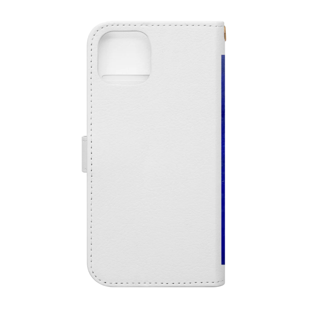 manahandの月とくじら Book-Style Smartphone Case :back