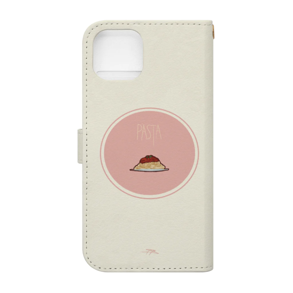 SyoyoのPasta Book-Style Smartphone Case :back