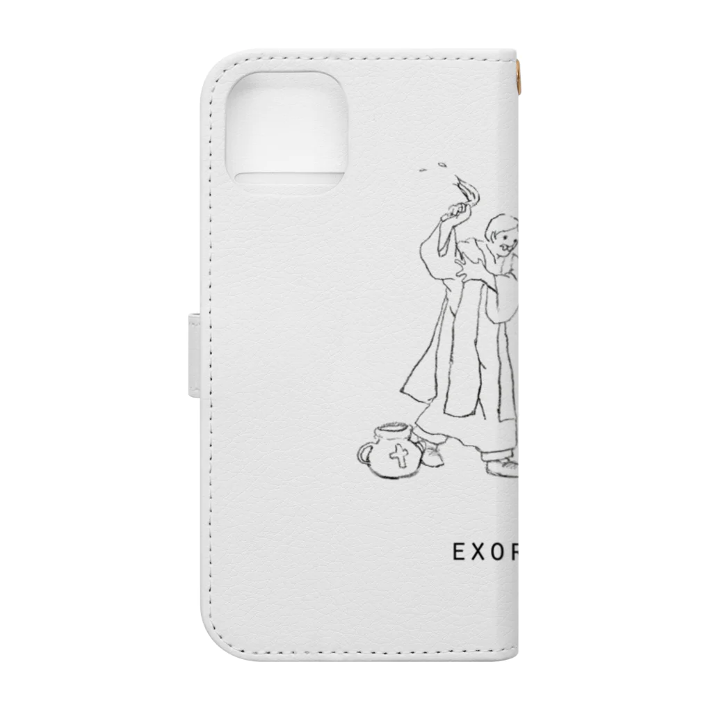 よごれてもGOOD服の聖水を用いた悪魔祓い Book-Style Smartphone Case :back