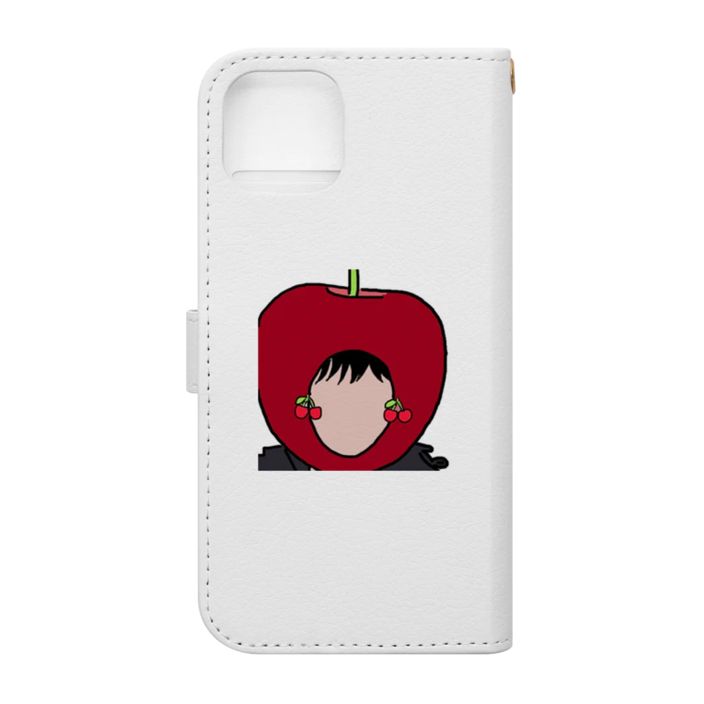 うどんの世界のAKIRA Book-Style Smartphone Case :back