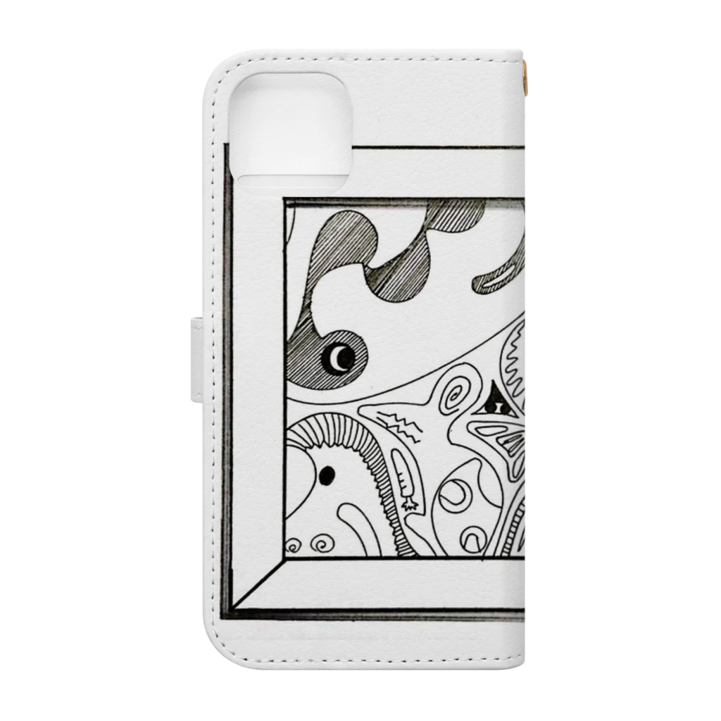 ひすい　hisuiの翡翠-Animals- Book-Style Smartphone Case :back