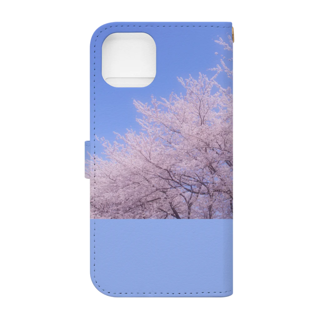 orange_honeyの桜74 Book-Style Smartphone Case :back