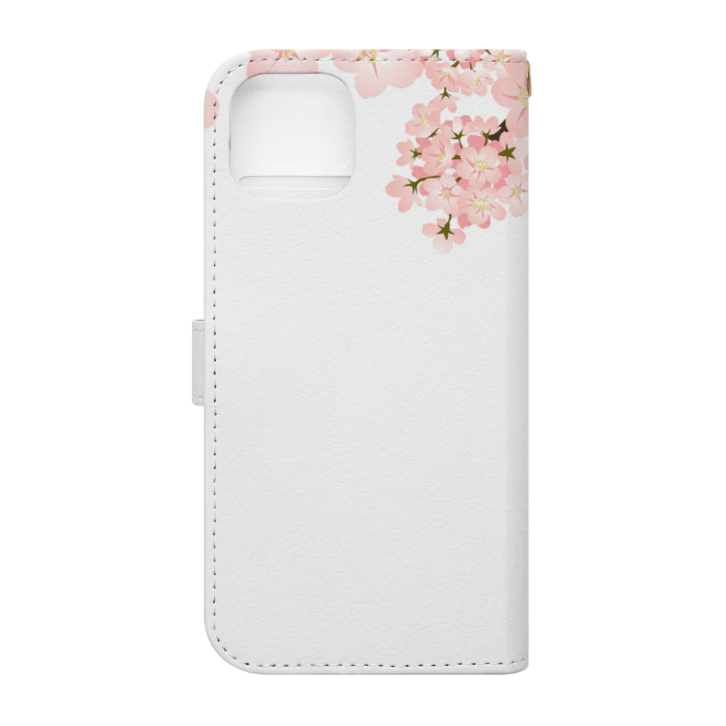 orange_honeyの桜82 Book-Style Smartphone Case :back