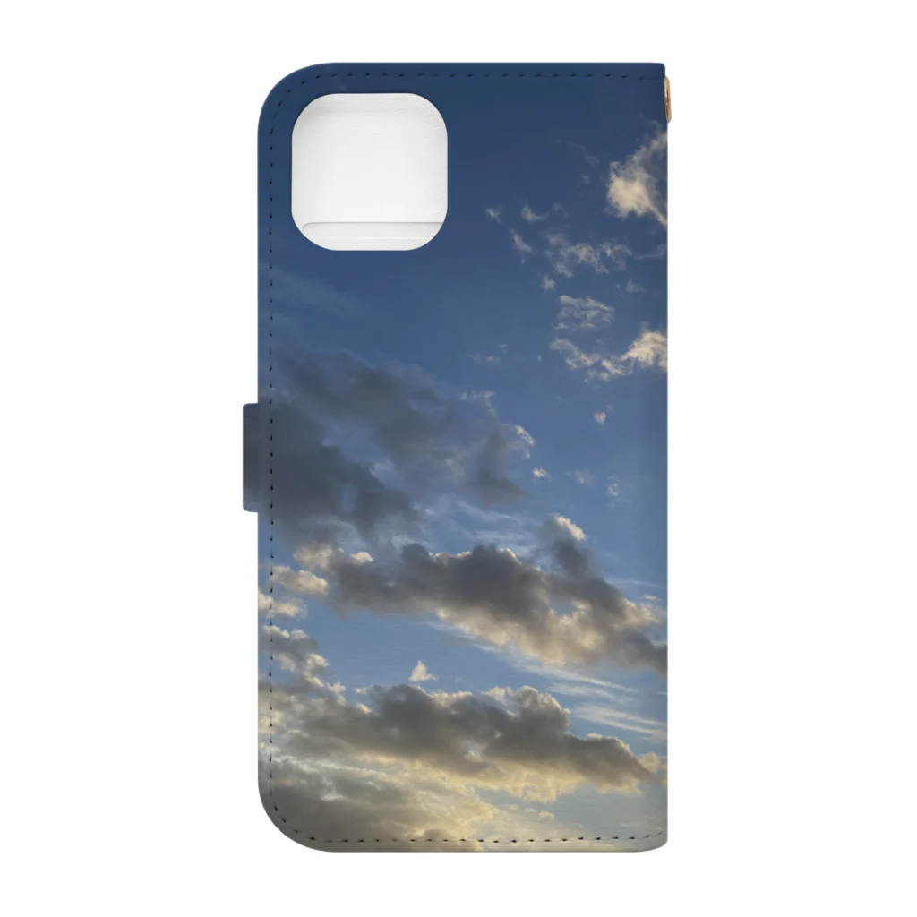 といちゃんの青空 Book-Style Smartphone Case :back