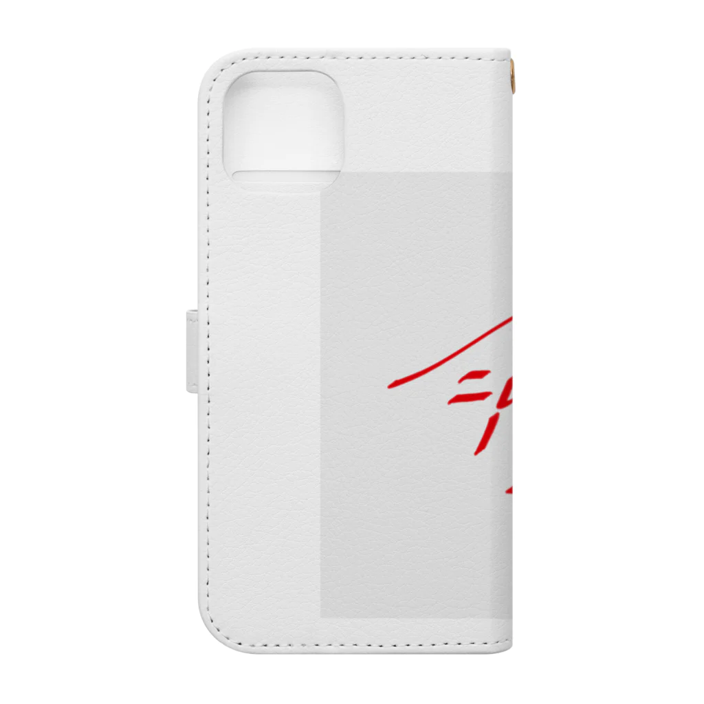 雨のLike k Book-Style Smartphone Case :back