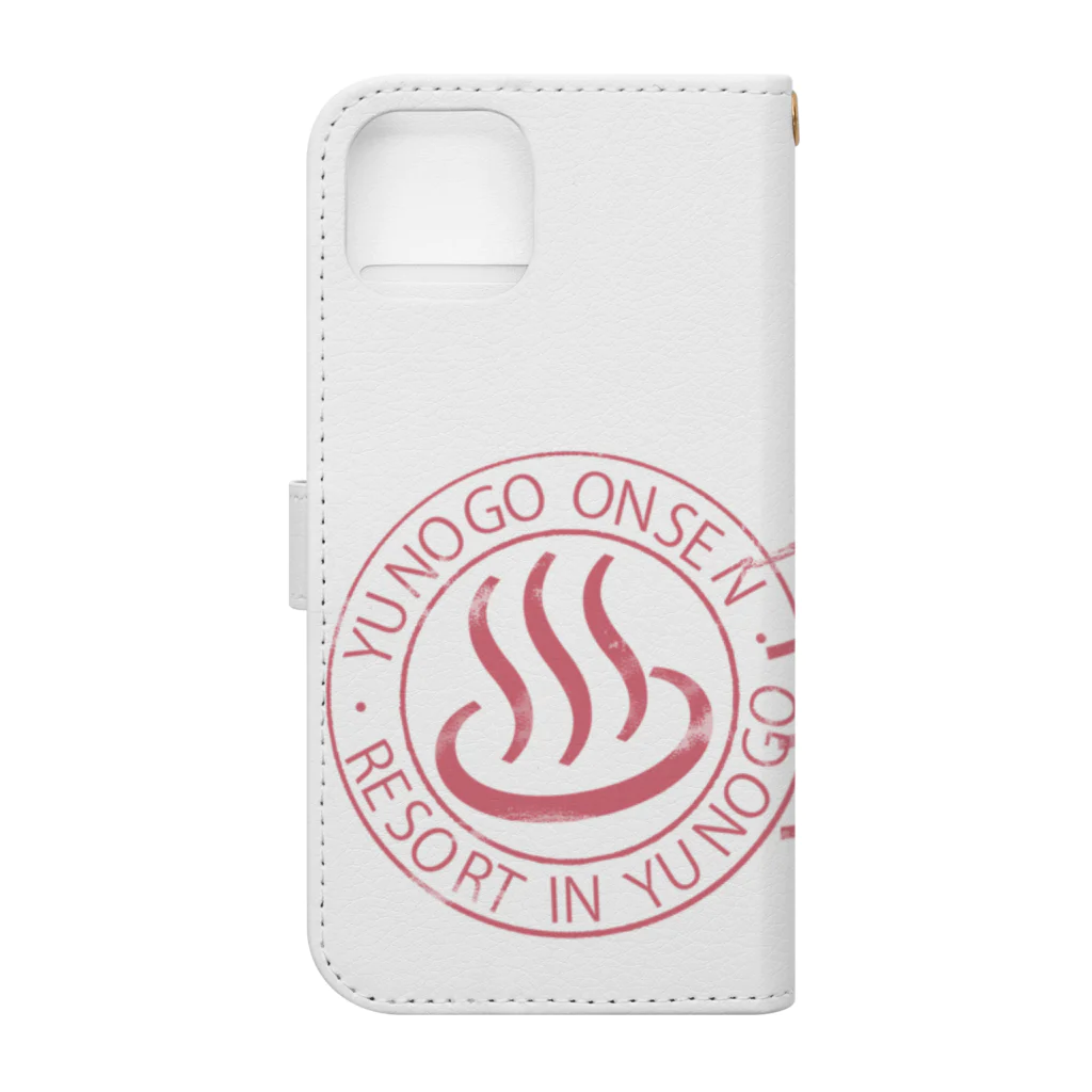 artypartyのTHE YUNOGO ONSEN Book-Style Smartphone Case :back