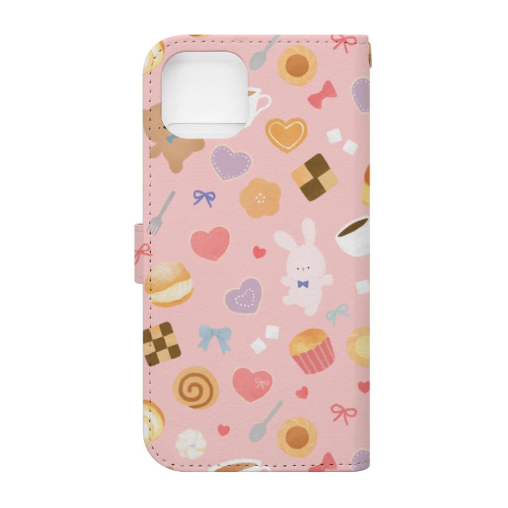 継続支援プラスタのsweets Book-Style Smartphone Case :back