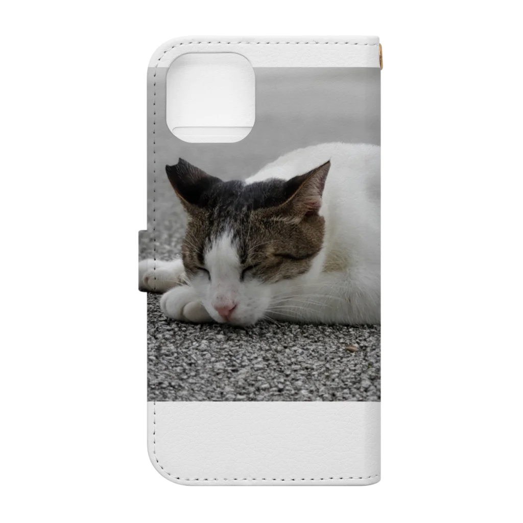 キユナハルカのねこ Book-Style Smartphone Case :back