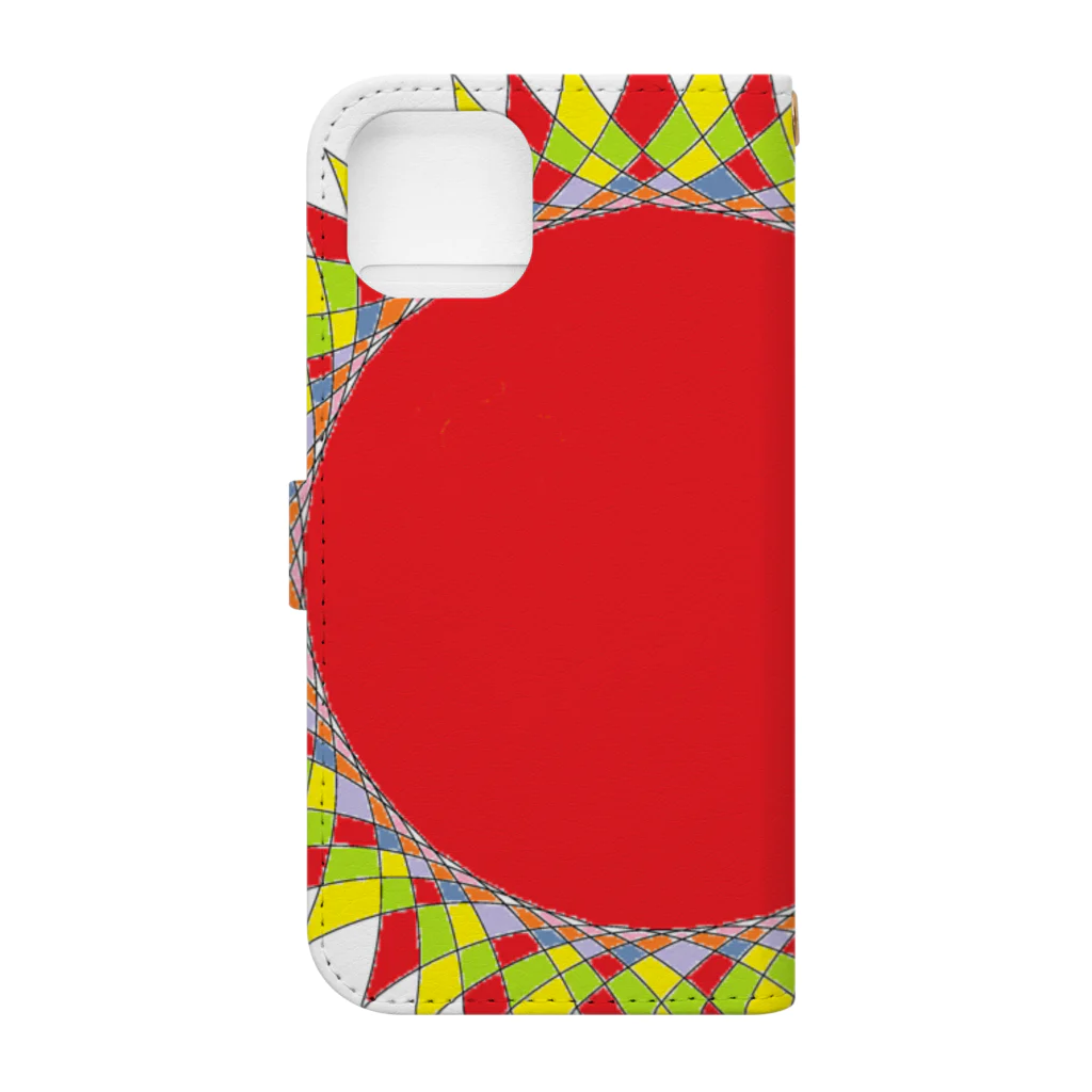 fampのsunshine Book-Style Smartphone Case :back