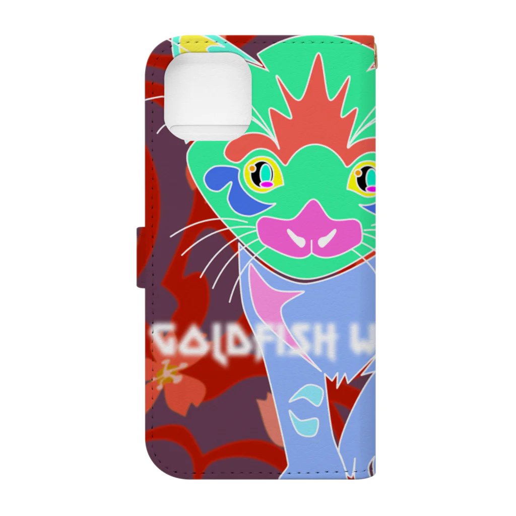 GOLDFISH WORKSのtamashi2 Book-Style Smartphone Case :back