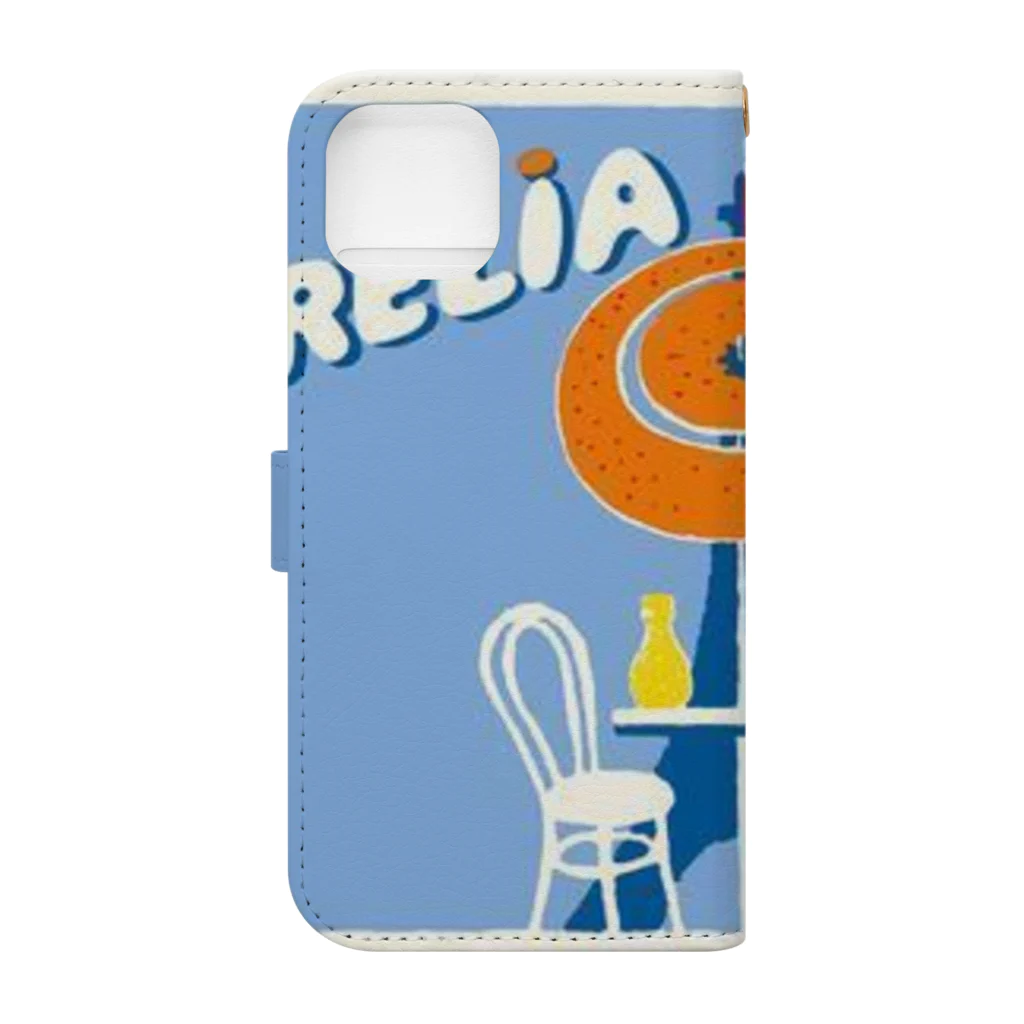 YS VINTAGE WORKSのフランス　オランジーナ・ORELIA　トリコロール Book-Style Smartphone Case :back