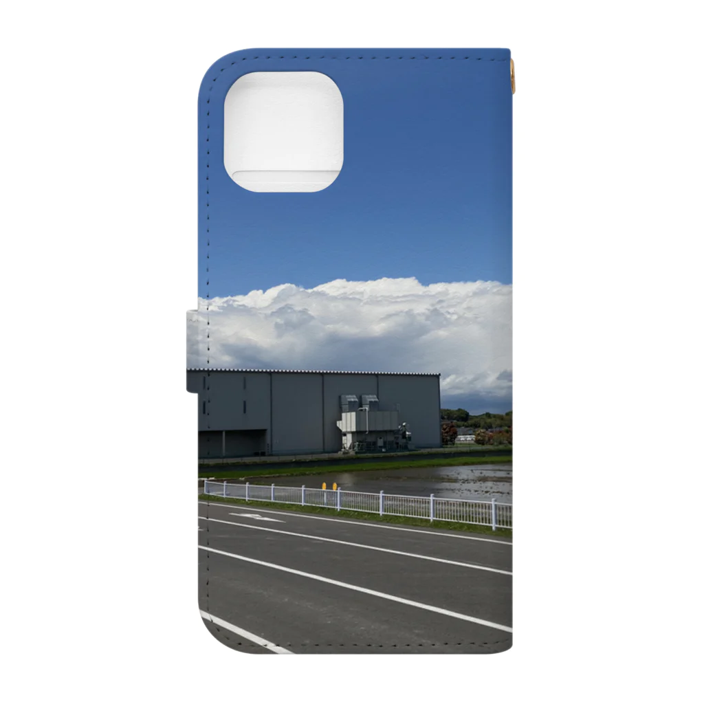 TK_shopのsiran inaka Book-Style Smartphone Case :back