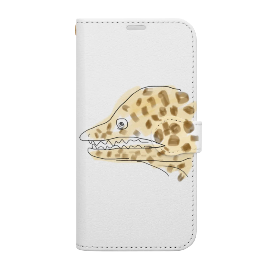 みーこの海のギャングなウツボ Book-Style Smartphone Case