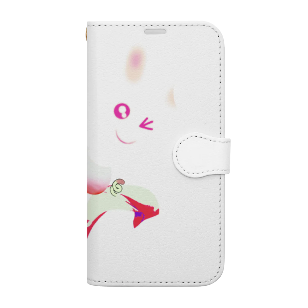 ラヴィさんショップのいつも可愛いラヴィさん Book-Style Smartphone Case