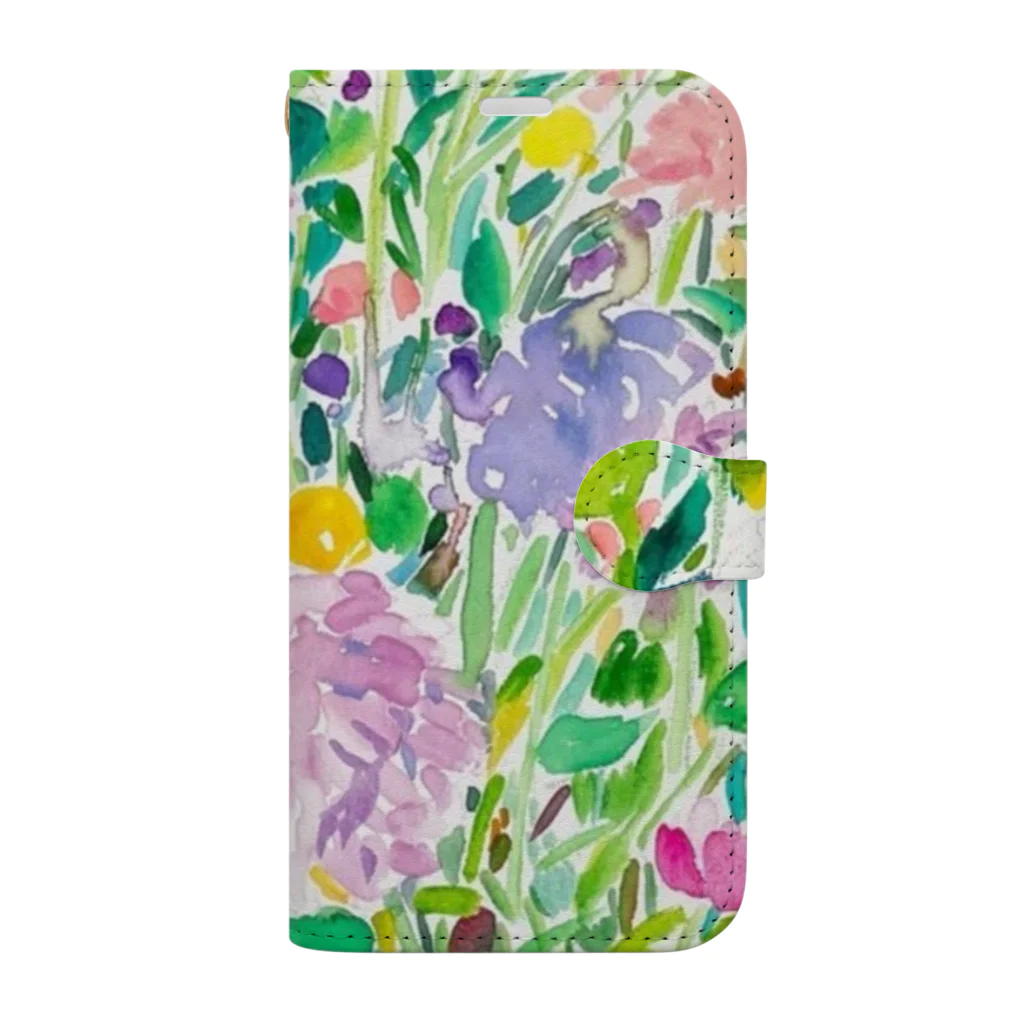 Ikumi KawanishiのWildlife Garden No.5 Book-Style Smartphone Case