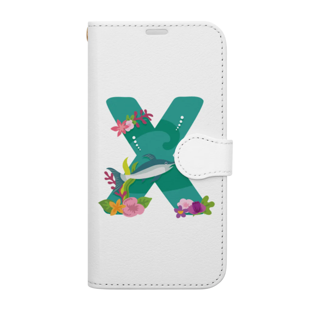 シラギク堂本舗のXはXiphias（メカジキ）のX Book-Style Smartphone Case