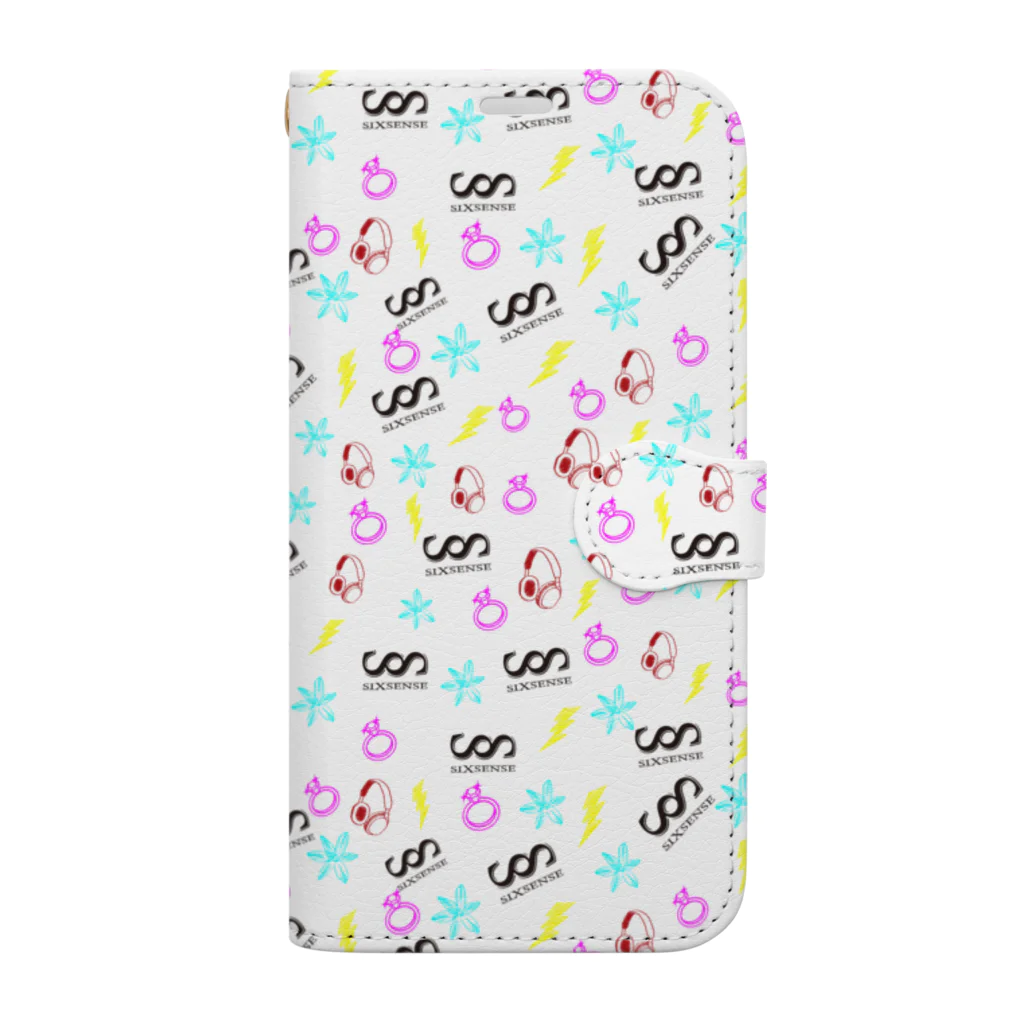 SIX SENSEのSIX SENSE iPhone cover 手帳型スマホケース