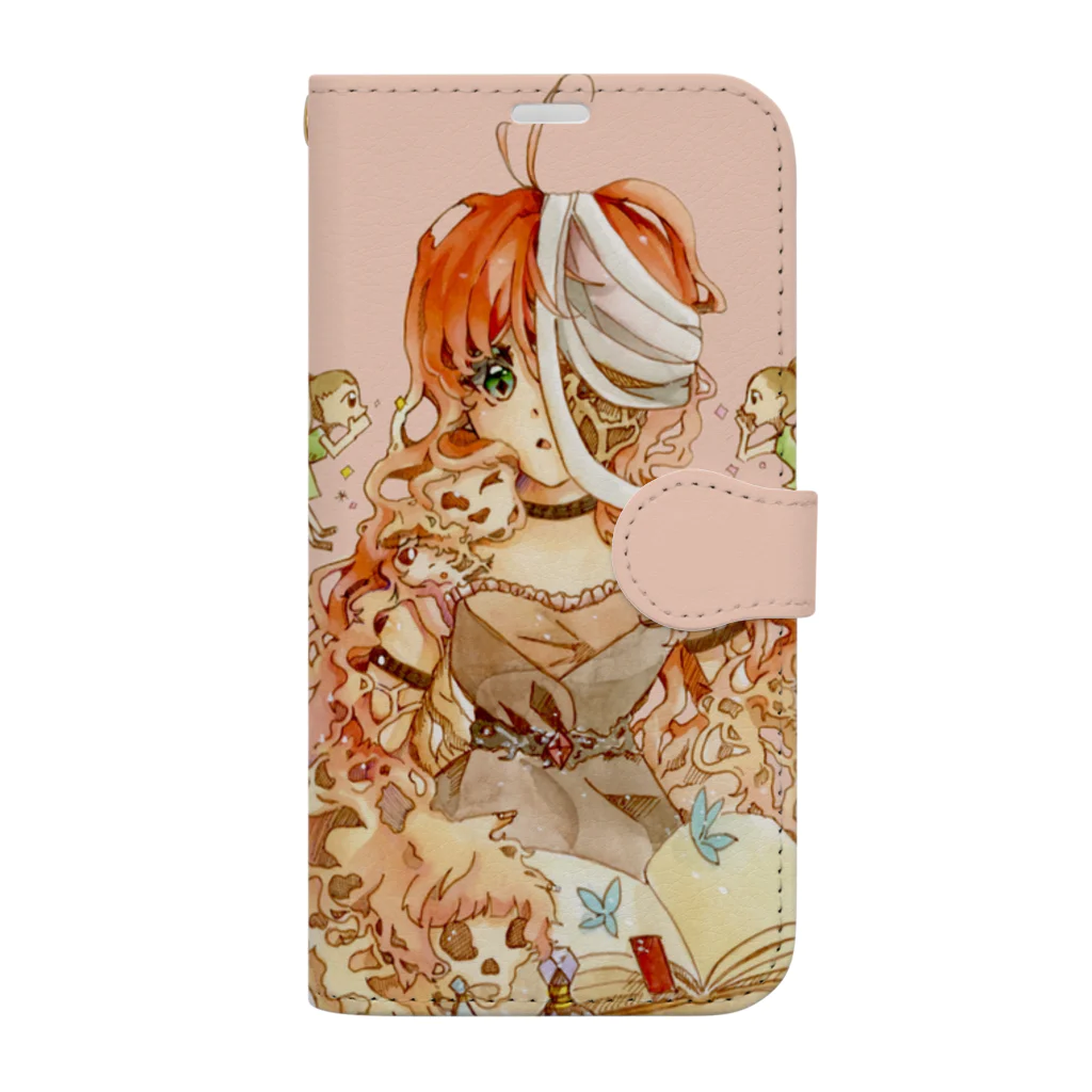 NEROの「魔女と妖精」手帳型スマホケース Book-Style Smartphone Case