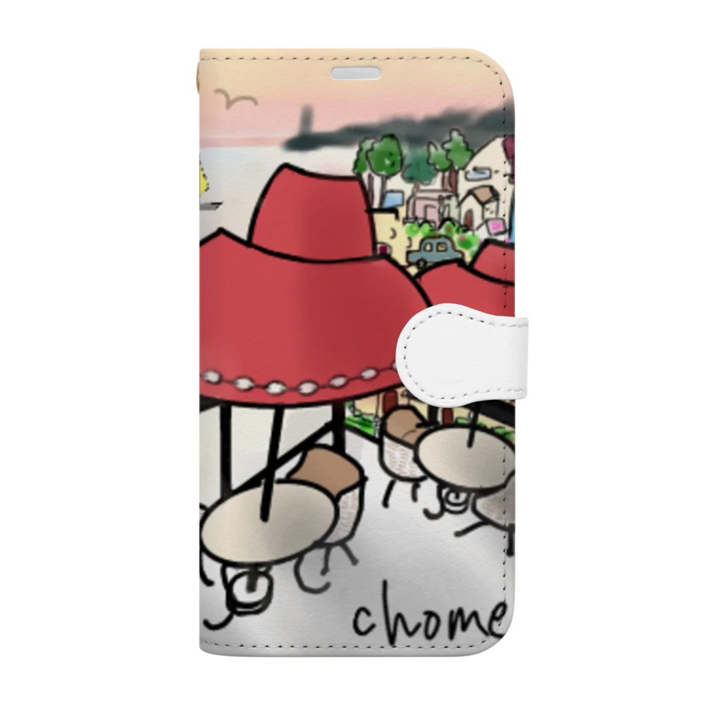 CHOMEのCHOME 手帳型スマホケース