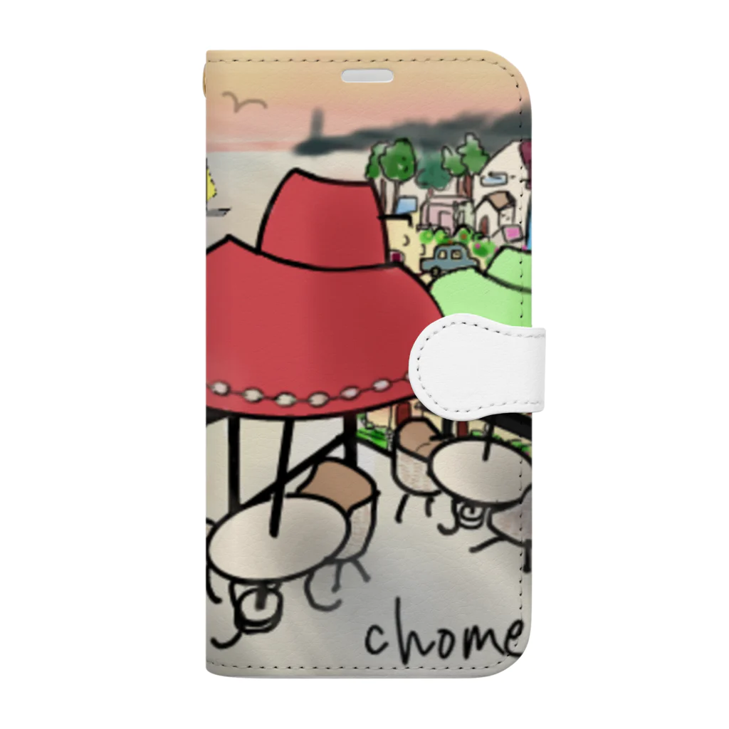 CHOMEのCHOME Book-Style Smartphone Case