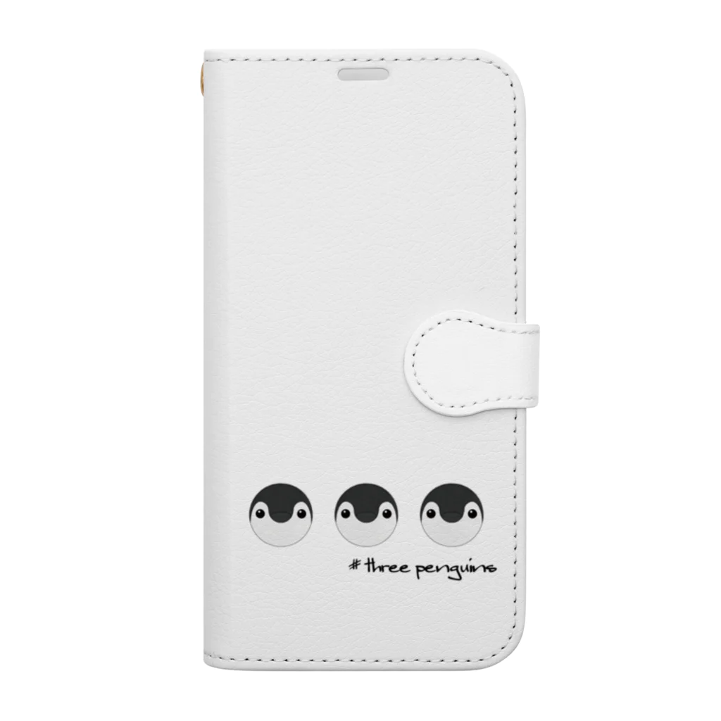 ぺんとんの並べ！ぺんとん君！ Book-Style Smartphone Case