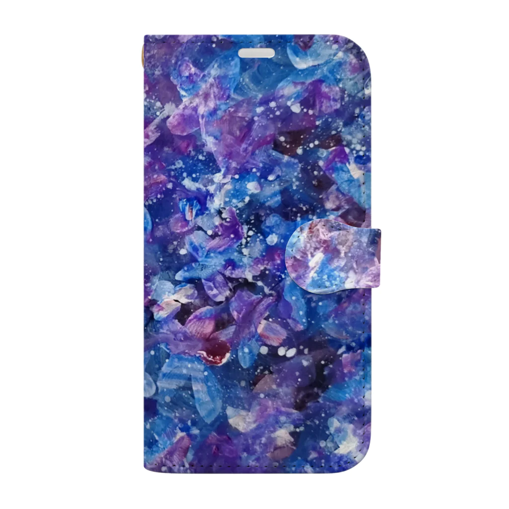 Laugh Rain Laboのmystic bloom. Book-Style Smartphone Case