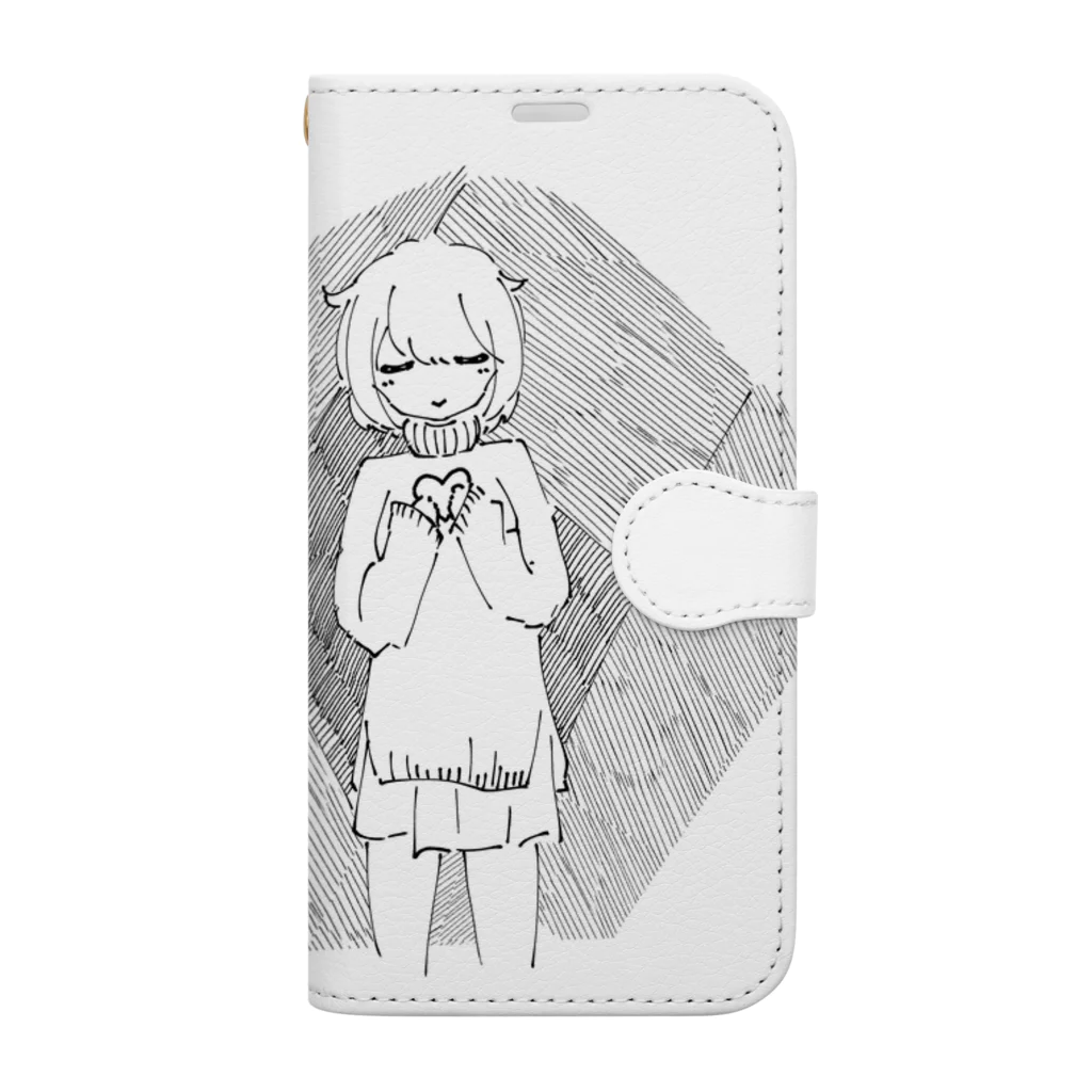 白雪 愛姫のすき Book-Style Smartphone Case