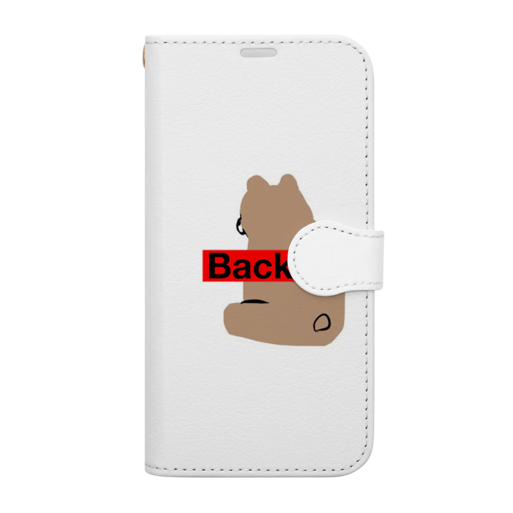 Back viewのBack view 手帳型スマホケース