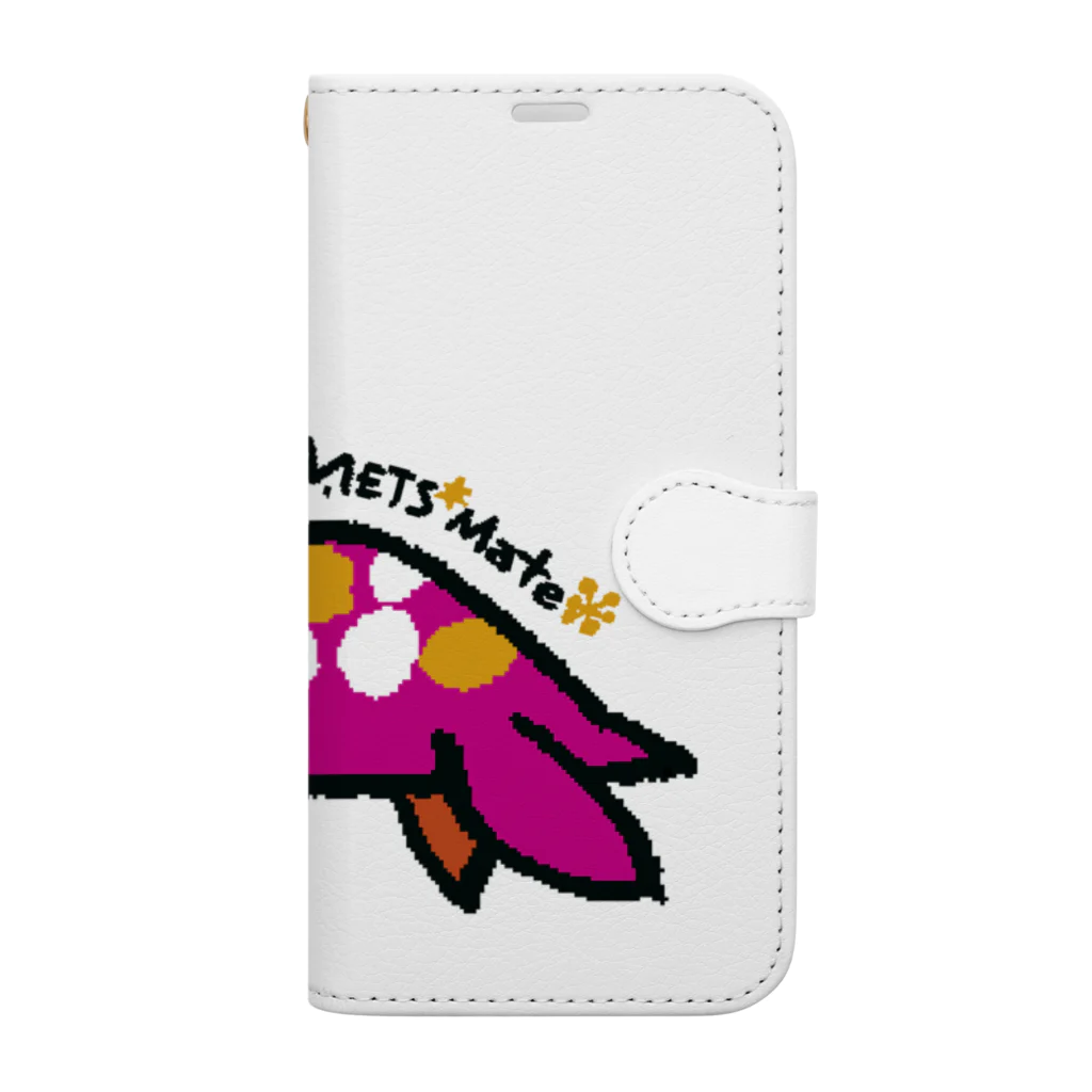 mokku_coのMETS_mate-02 Book-Style Smartphone Case