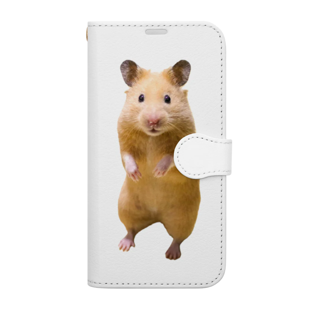 めんち商店のキンクマハムスターのめんち Book-Style Smartphone Case