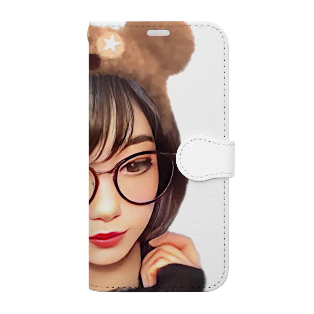 Re:Re:SmileyのBear Girl ☆◡̈⋆ Book-Style Smartphone Case