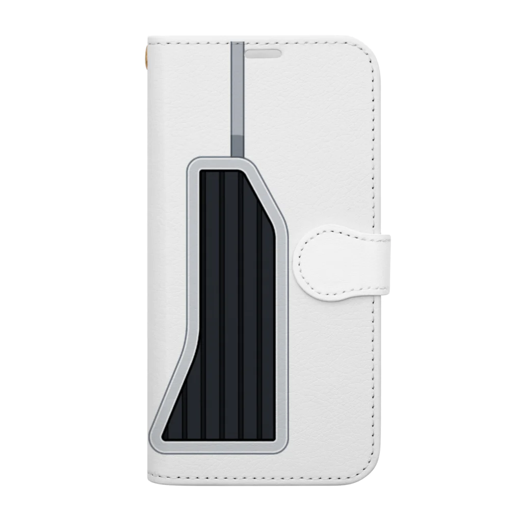 kimchinのクルマのブレーキとアクセルです！ Book-Style Smartphone Case
