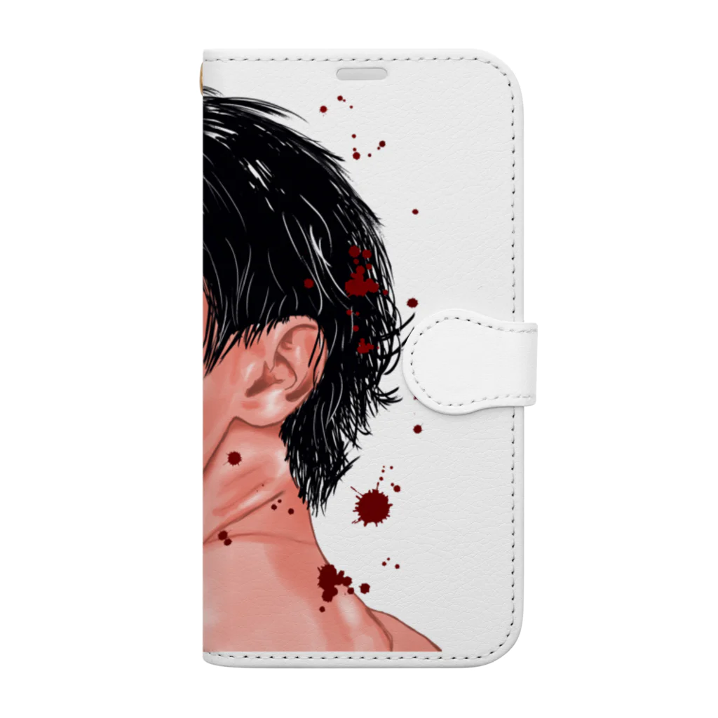 e_nの人生こんなもん Book-Style Smartphone Case