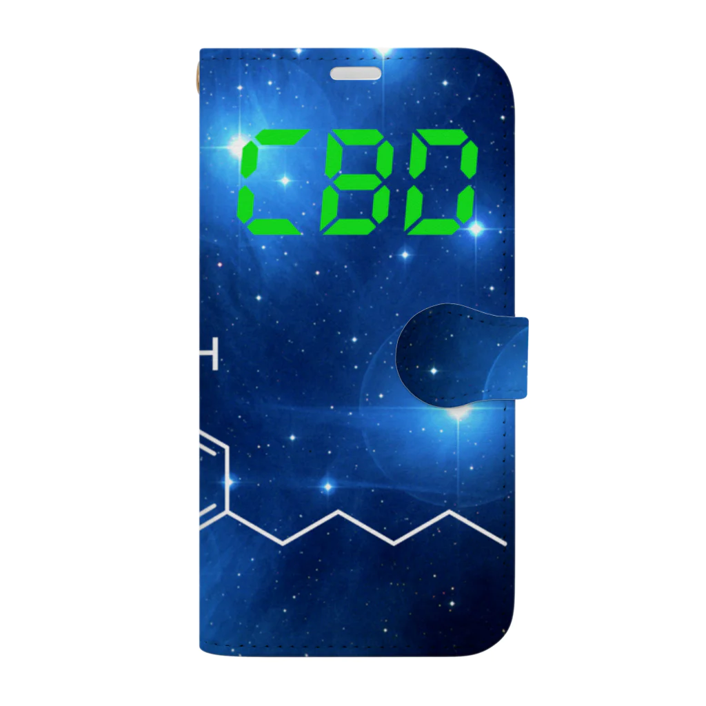 はだかのとくいてんのCannabidiol Book-Style Smartphone Case