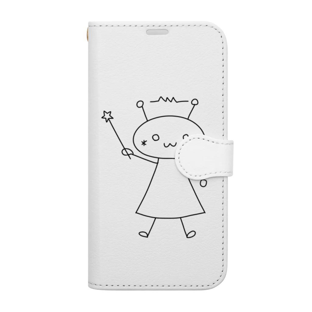 ひかりの国の王子様のぴか太 Book-Style Smartphone Case