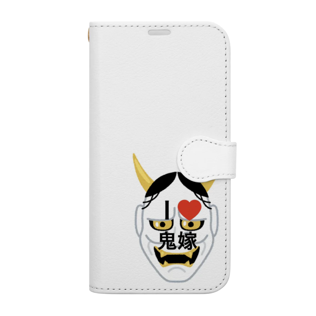 onechan1977のI LOVE ONIYOME Book-Style Smartphone Case