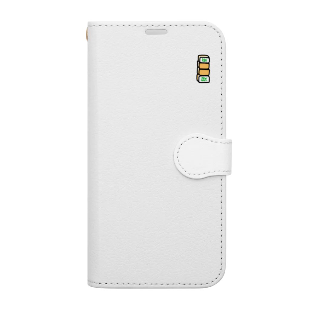 【VTuber】アトまる 公式のおみせの国士-虚無-双テンパイ Book-Style Smartphone Case