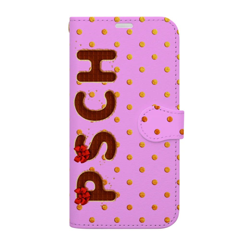 Photoshopちゃんねるの【PSCH】チョコレート Book-Style Smartphone Case