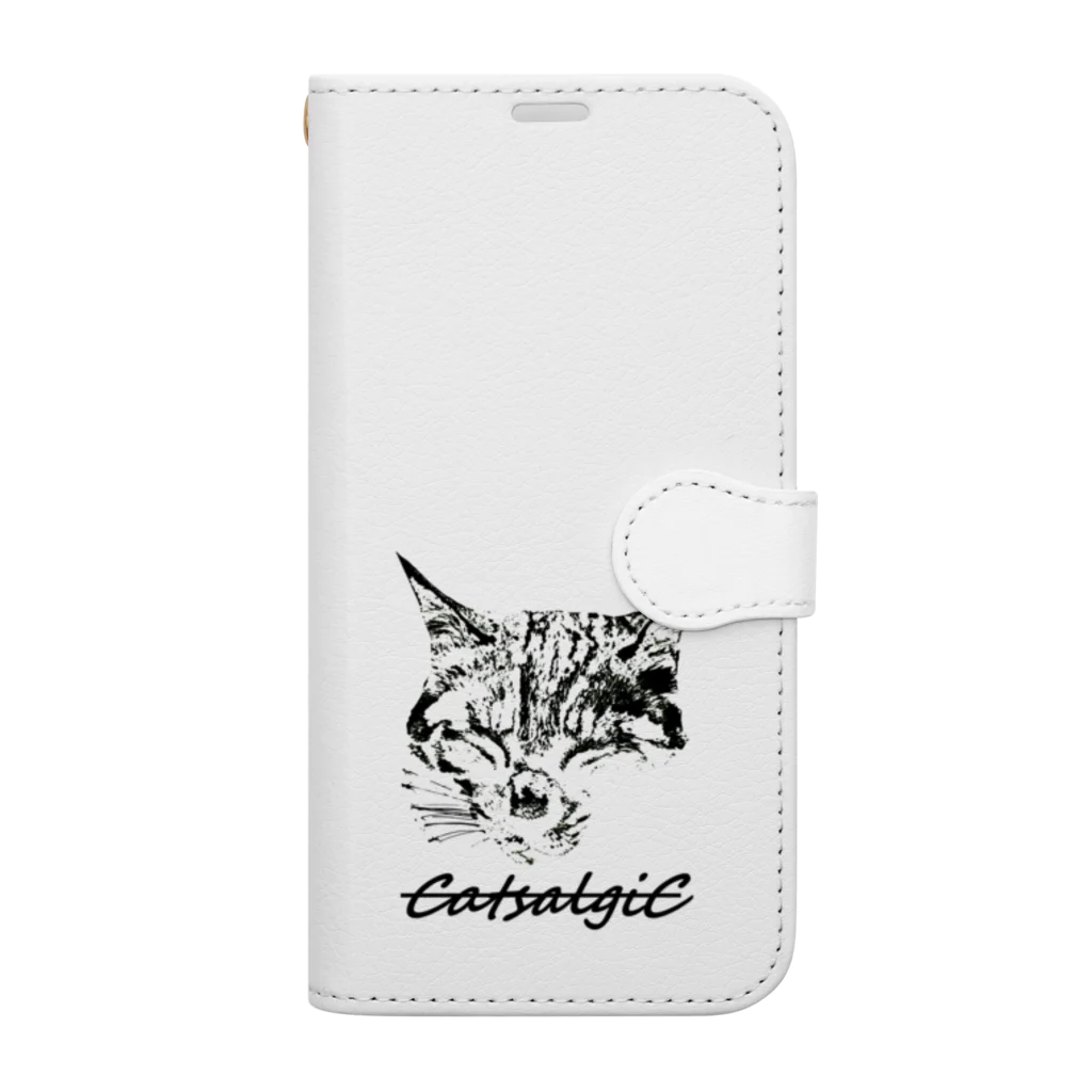 CatsalgiCのCatsalgiC《オリジナルロゴ》 手帳型スマホケース